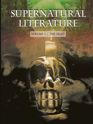 cover image of Supernatural Literature